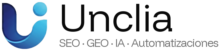 Unclia | SEO, IA y automatizaciones para pymes