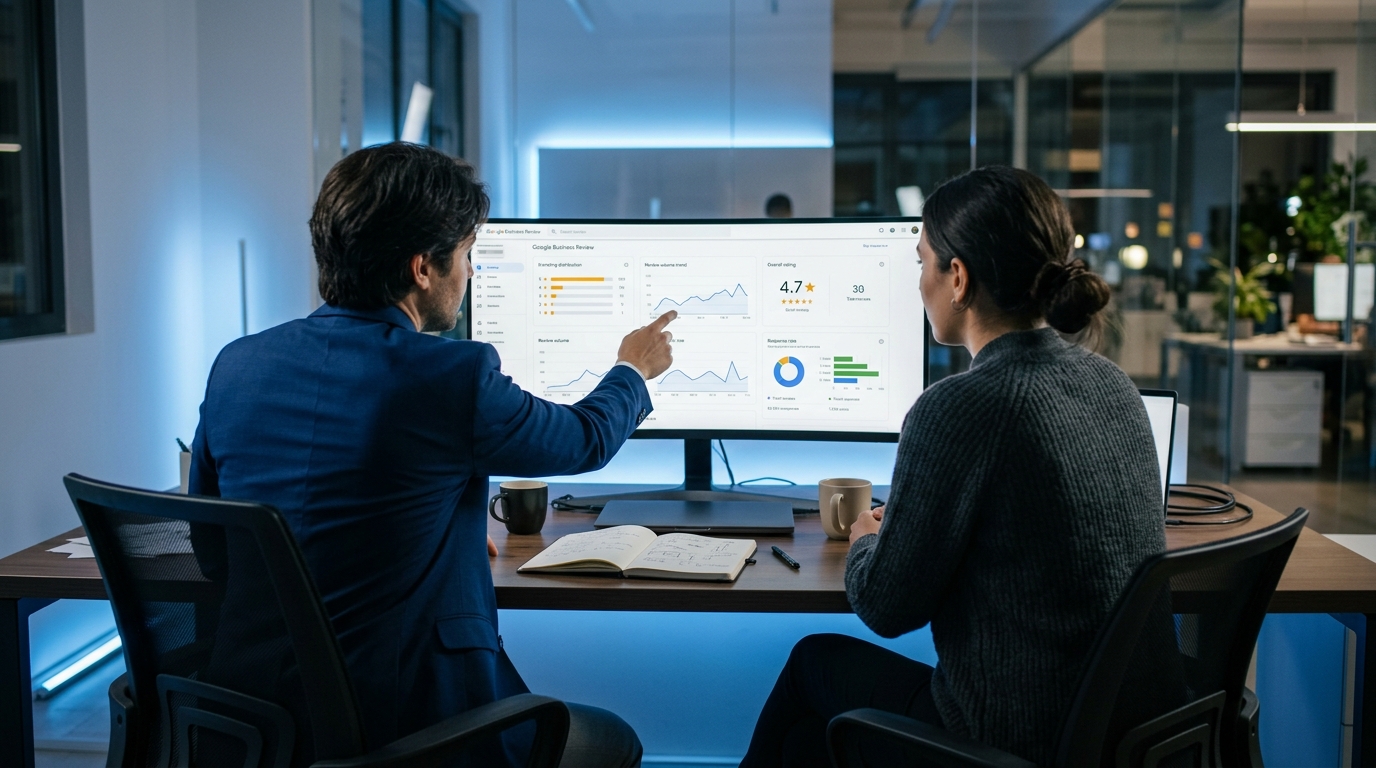 Equipo Unclia trabajando en conseguir reseas Google negocios